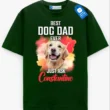 Best Pet Dad Ever Tee, Personalized Dog or Cat Lover Shirt, Gift For Pet Lover