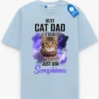 Best Pet Dad Ever Tee, Personalized Dog or Cat Lover Shirt, Gift For Pet Lover