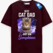 Best Pet Dad Ever Tee, Personalized Dog or Cat Lover Shirt, Gift For Pet Lover