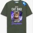 Best Pet Dad Ever Tee, Personalized Dog or Cat Lover Shirt, Gift For Pet Lover