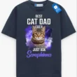Best Pet Dad Ever Tee, Personalized Dog or Cat Lover Shirt, Gift For Pet Lover