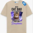 Best Pet Dad Ever Tee, Personalized Dog or Cat Lover Shirt, Gift For Pet Lover