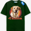 Custom Pet Portrait Tee, Pet Lover Gift, Photo Print Pet Shirt