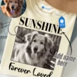 Custom Picture Pet Shirt, Dog Lover Gift, Cat Lover Gift