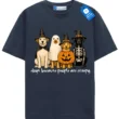 Dogs Because People Are Creepy Tee, Halloween Dogs In Costumes T Shirt