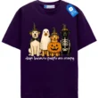 Dogs Because People Are Creepy Tee, Halloween Dogs In Costumes T Shirt