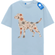 Floral Labrador Retriever Shirt, Lab Dog Mom, Wildflower T Shirt