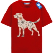 Floral Labrador Retriever Shirt, Lab Dog Mom, Wildflower T Shirt