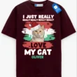 I Just Really Love My Pet Tee, Personalized Pet Lover Shirt
