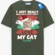 I Just Really Love My Pet Tee, Personalized Pet Lover Shirt