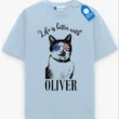 Life Is Better With My Dog/Cat Tee, Personalized Pet Lover T Shirt Life Is Better With My Dog/Cat Tee, Personalized Pet Lover T Shirt