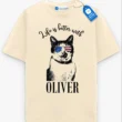 Life Is Better With My Dog/Cat Tee, Personalized Pet Lover T Shirt Life Is Better With My Dog/Cat Tee, Personalized Pet Lover T Shirt