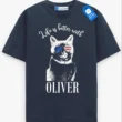 Life Is Better With My Dog/Cat Tee, Personalized Pet Lover T Shirt Life Is Better With My Dog/Cat Tee, Personalized Pet Lover T Shirt