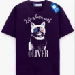 Life Is Better With My Dog/Cat Tee, Personalized Pet Lover T Shirt Life Is Better With My Dog/Cat Tee, Personalized Pet Lover T Shirt