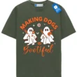 Making Dogs Bootiful T Shirt, Cute Ghosts Grooming Dogs For Halloween