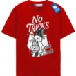 No Tricks Just Treats T Shirt, Cute Halloween Dog Tee