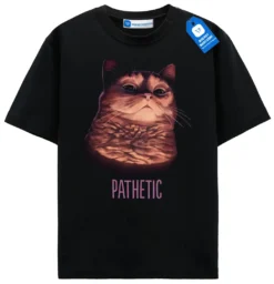 Pathetic Sarcastic - Meme Cat T Shirt