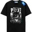 Punk Rock Cat T Shirt