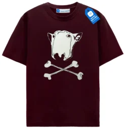 Skull Dog Crossbones T Shirt, Dog Lover Gift