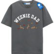 Weenie Dad Fall T Shirt, Dog Dad Tee