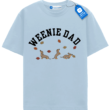 Weenie Dad Fall T Shirt, Dog Dad Tee