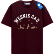 Weenie Dad Fall T Shirt, Dog Dad Tee