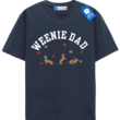 Weenie Dad Fall T Shirt, Dog Dad Tee