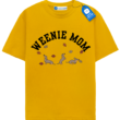 Weenie Mom Fall T Shirt, Dog Mom Tee