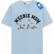 Weenie Mom Fall T Shirt, Dog Mom Tee