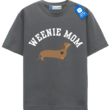 Weenie Mom T Shirt, Dog Lover Gift