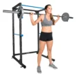 Fuel Pureformance 6 -Foot Adjustable Full Cage Power Rack, Black