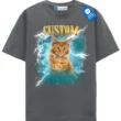 Custom Vintage Bootleg Pet Shirt, Pet Photo + Name Custom Pet Portrait Personalized Shirt, Gift For Dog Mom Dog Dag, Cat Mom Gift