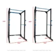 Fuel Pureformance 7 Ft. Adjustable Full Cage Power Rack, Black