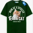 Dad of a Spoiled Rotten Cat Tee Custom Cat Dad & Cat Mom Shirt, Cat Owner Gift