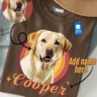 Custom Pet Portrait Tee, Pet Lover Gift, Photo Print Pet Shirt