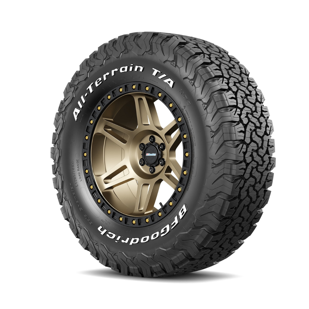 BFGoodrich All-Terrain T/A KO2 All Terrain LT275/65R17 121S E Light Truck Tire BFGoodrich All-Terrain T/A KO2 All Terrain LT275/65R17 121S E Light Truck Tire