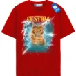Custom Vintage Bootleg Pet Shirt, Pet Photo + Name Custom Pet Portrait Personalized Shirt, Gift For Dog Mom Dog Dag, Cat Mom Gift