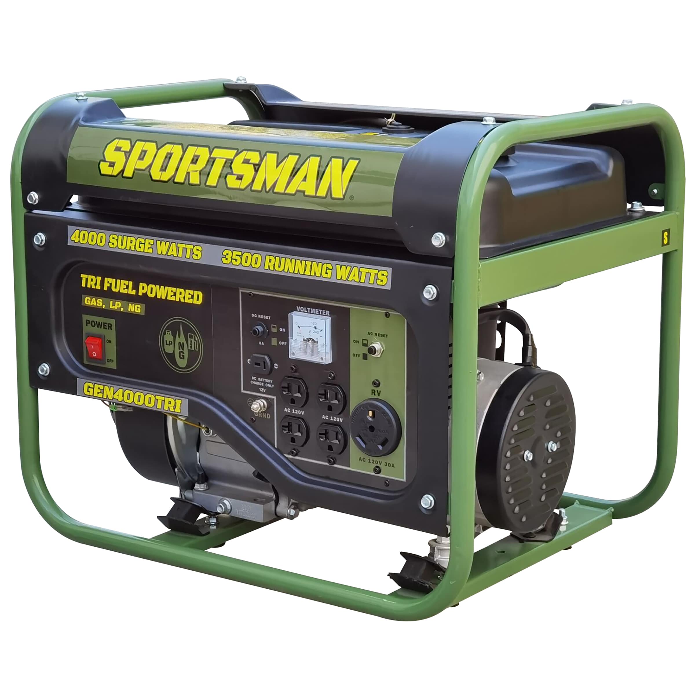 Sportsman 4000 / 3500 -Watt Tri fuel Portable Generator Sportsman 4000 / 3500 -Watt Tri fuel Portable Generator