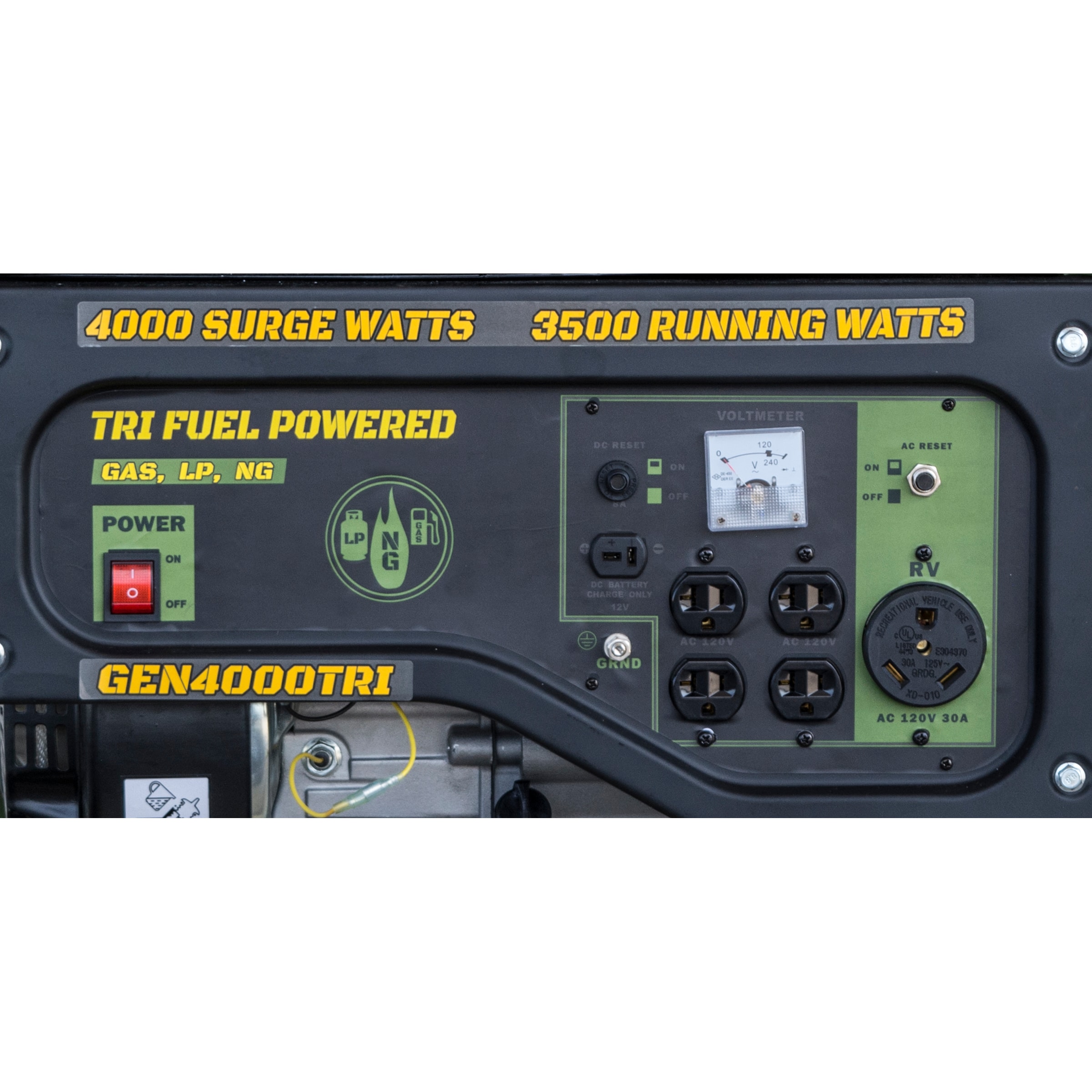 Sportsman 4000 / 3500 -Watt Tri fuel Portable Generator Sportsman 4000 / 3500 -Watt Tri fuel Portable Generator