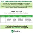 A.O. Smith Signature Series 8-GPM 190000-BTU Indoor Natural Gas/Liquid Propane Tankless Water Heater A.O. Smith Signature Series 8-GPM 190000-BTU Indoor Natural Gas/Liquid Propane Tankless Water Heater