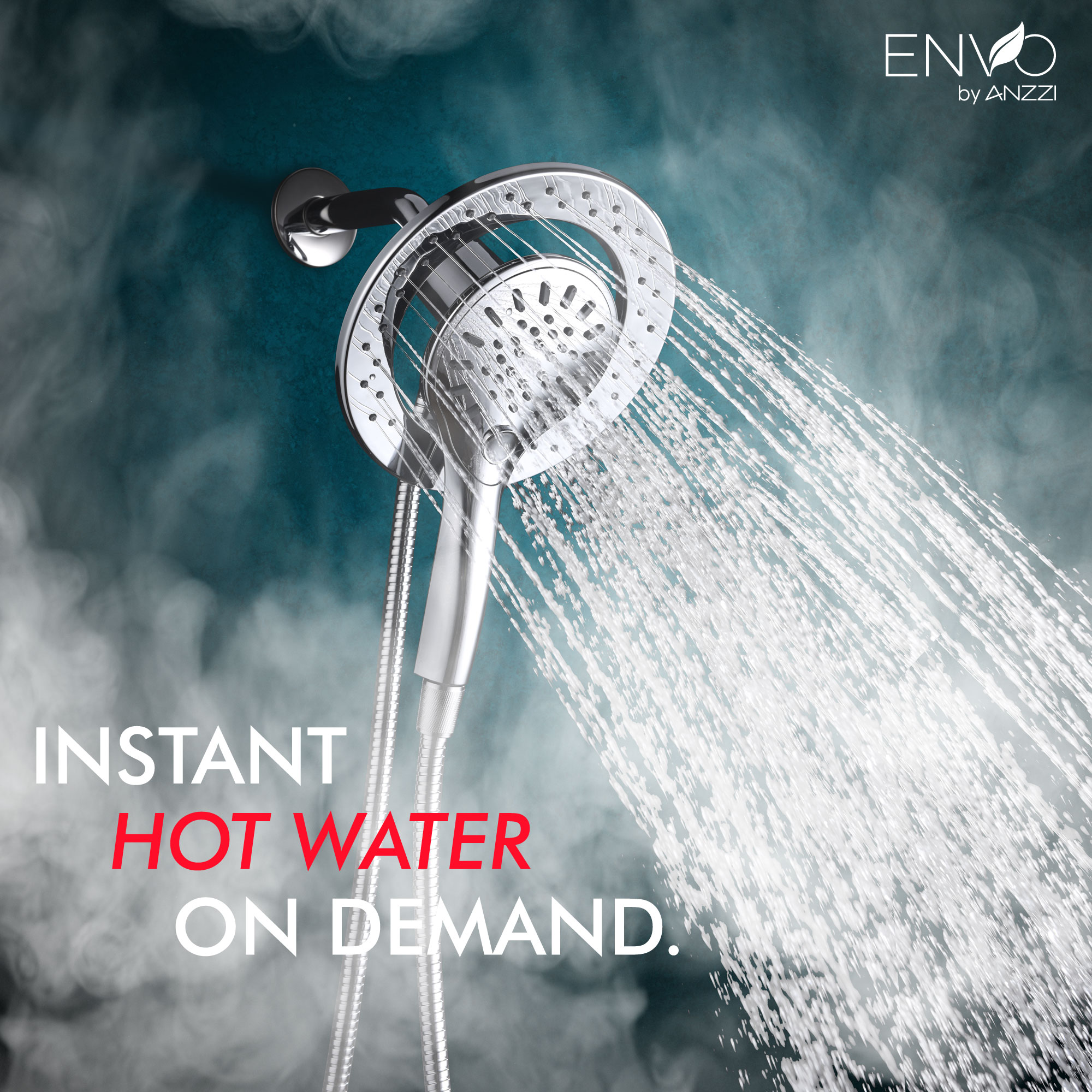 ANZZI ENVO 240-Volt 18-kW-kW 3.5-GPM Point Of Use Tankless Electric Water Heater ANZZI ENVO 240-Volt 18-kW-kW 3.5-GPM Point Of Use Tankless Electric Water Heater