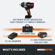 WORX Nitro 20V Brushless High Torque 1/2