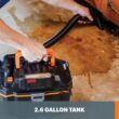 WORX Nitro WX031L 20V 2.1 Gal Cordless Wet/Dry Vacuum, Black