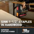 Worx Nitro 20V Cordless 18-Gauge Narrow Crown Stapler, Cordless Staple Gun Fires Up to 80 Staples/Min, Battery Powered Staple Gun Worx Nitro 20V Cordless 18-Gauge Narrow Crown Stapler, Cordless Staple Gun Fires Up to 80 Staples/Min, Battery Powered Staple Gun with Tool-Free Jam Release WX844L – Battery & Charger Included