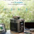 EcoFlow DELTA 2 with 800W Alternator Charger 1800 -Watts Portable Power Station
