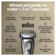 Braun Series 9 Pro 9487cc Electric Razor for Men, Wet & Dry, Rechargeable, Electric Shaver with Clean & Charge Station and ProCare Attachment