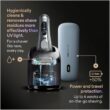 Braun Series 9 PRO+ Electric Shaver, Pro SensoAdapt, 6in1 SmartCare Center, 9697CC, Silver