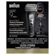 Braun Series 9 PRO+ Electric Shaver, Pro SensoAdapt, 6in1 SmartCare Center, 9660CCPS, Black