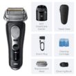 Braun Series 9 PRO+ Electric Shaver, Pro SensoAdapt, 6in1 SmartCare Center, 9660CCPS, Black