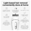 Braun IPL Long-Lasting Hair Removal System for Women and Men, Silk Expert Pro 3 PL3221, Permanent Visible Hair Reduction, Head-to-Toe Usage, for Body & Face, Alternative to Salon Laser Hair Removal